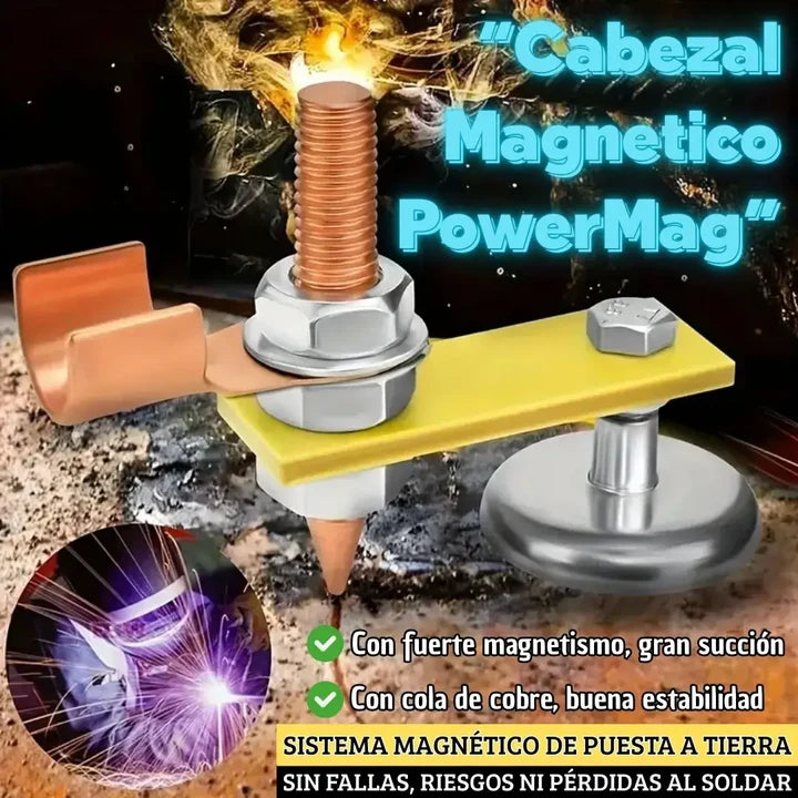 POWERMAG® - CABEZAL MAGNETICO PROFESIONAL PARA MAQUINA DE SOLDAR